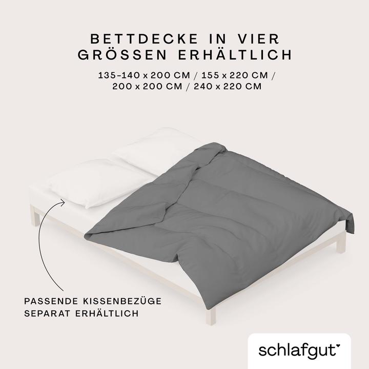 Immagine prodotto schlafgut Woven Satin (Copripiumino, 155 x 220 cm)
