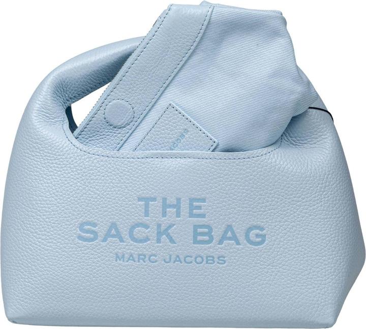 Produktbild Marc Jacobs the mini sack bag in leather color light blue