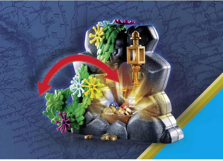 Immagine prodotto Playmobil 70962 Isola del tesoro dei pirati con scheletro (70962, Pirati Playmobil)