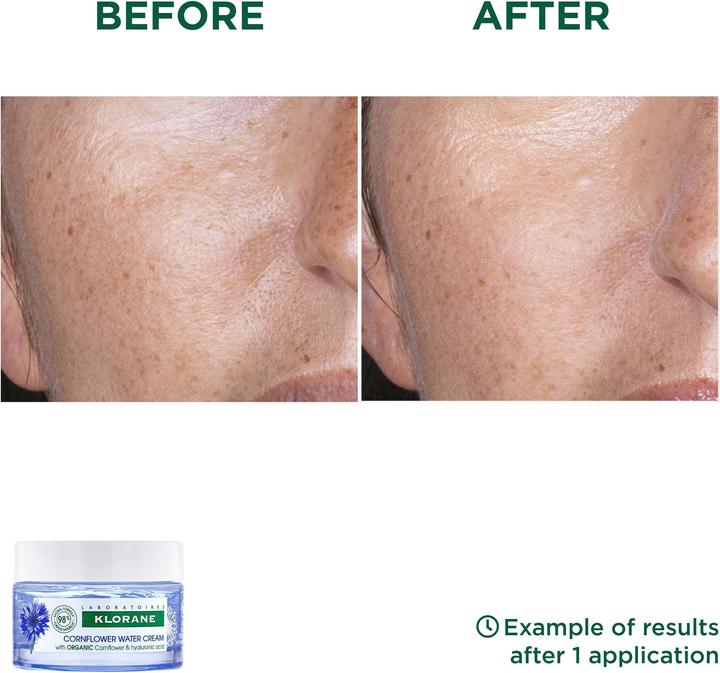Produktbild Klorane Feuchtigkeitscreme mit BIO-Kornblume (50 ml, Tagescreme)