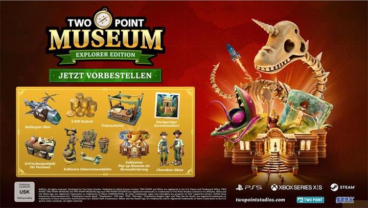 Actual product image Sega Two Point Museum - Explorer Edition (Xbox Series S, DE)
