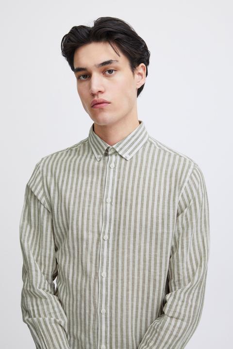 Immagine prodotto Casual Friday CFAnton LS BD camicia a righe in misto lino 20504974 (XL)