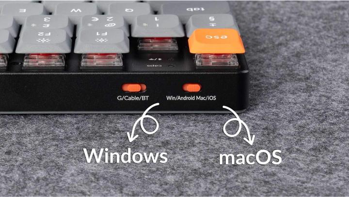 Actual product image Keychron K13 Max (CH, Wireless, Cable)