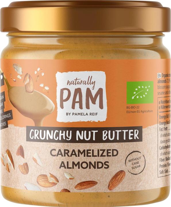 Naturally Pam Bio Crunchy Nut Butter (370 g)