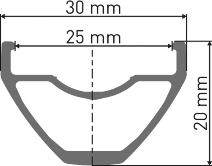 Image du produit DT Swiss H522 jante DB 27.5" 25 32L (22.99")