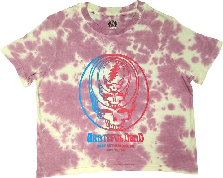 Grateful Dead Concentric Kurzes Top