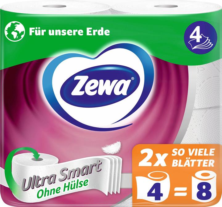 Zewa Ultra Smart 4X280 Blatt Weiss (4 x)