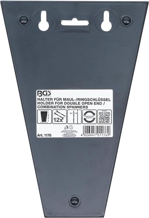 Produktbild BGS Halter für Maul-/Ringschlüssel 12 Auflagen