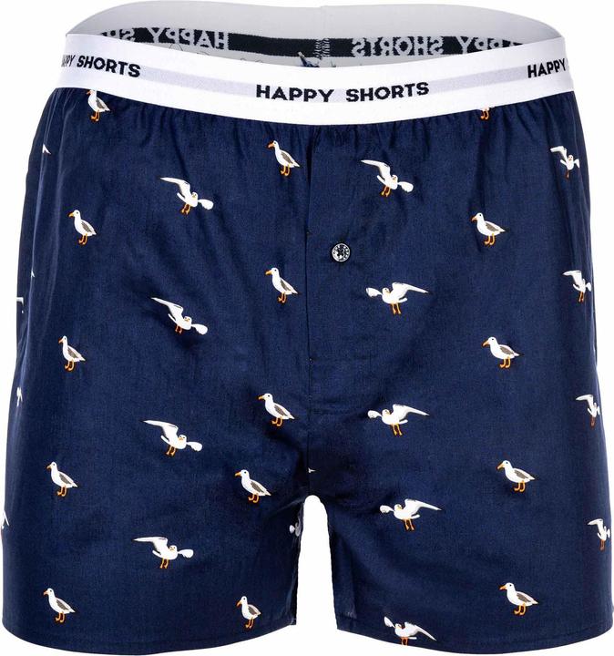 Actual product image Happy shorts Woven Boxer Shorts Casual Comfort Fit (M, pack of 3)
