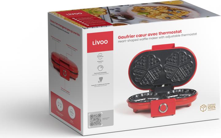 Image du produit Livoo Appareil à gaufres