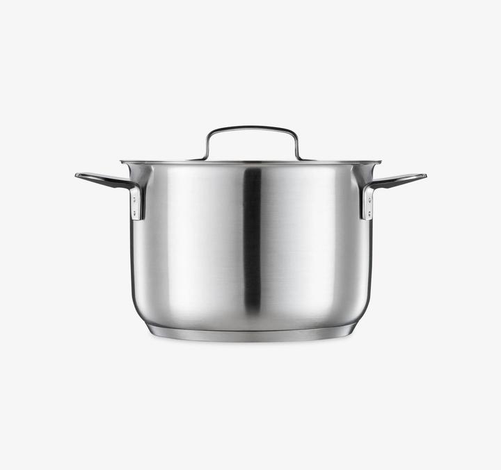 Produktbild Fiskars All Steel Kasserolle mit Deckel, 5l (Kochtopf, Edelstahl)