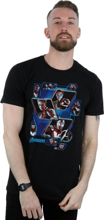 Image du produit - T-shirt AVENGERS ENDGAME HERO PANELS - Homme (XL)