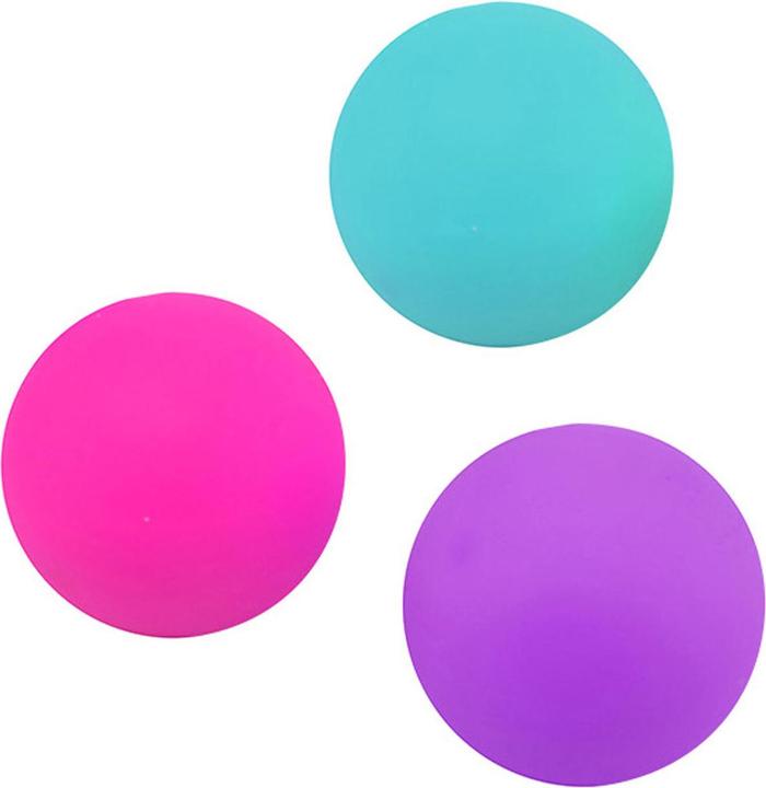 Actual product image Johntoy Neon squeeze ball, 3pcs.