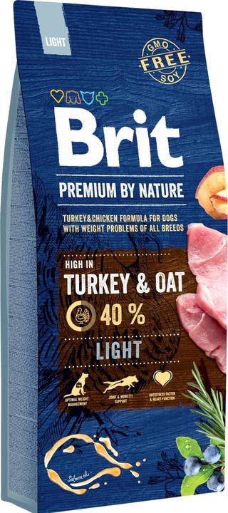 Brit PREMIUM Dog by Nature Light 15kg (Adult, 1 Stk., 15000 g)