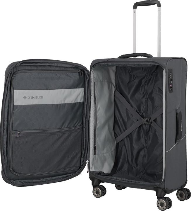 Actual product image Travelite Trolley + Suitcase Skaii 4w Trolley M (67 l, M (50 - 90l))