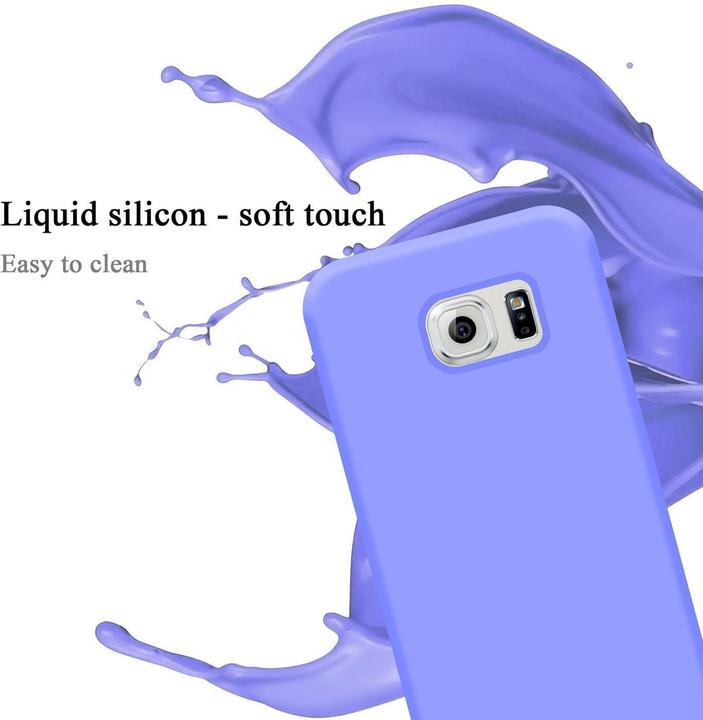 Image du produit Cadorabo TPU Liquid Silicone Case Cover (Samsung Galaxy S6 Edge)