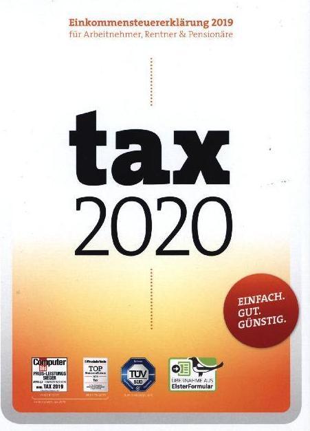 Produktbild WISO Tax 2020 (1 User, unbegrenzt)