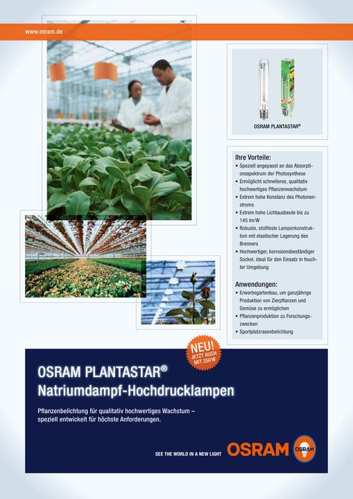 Immagine prodotto Osram PlantaStar 600 W (230 V) (HPS, 230 V)