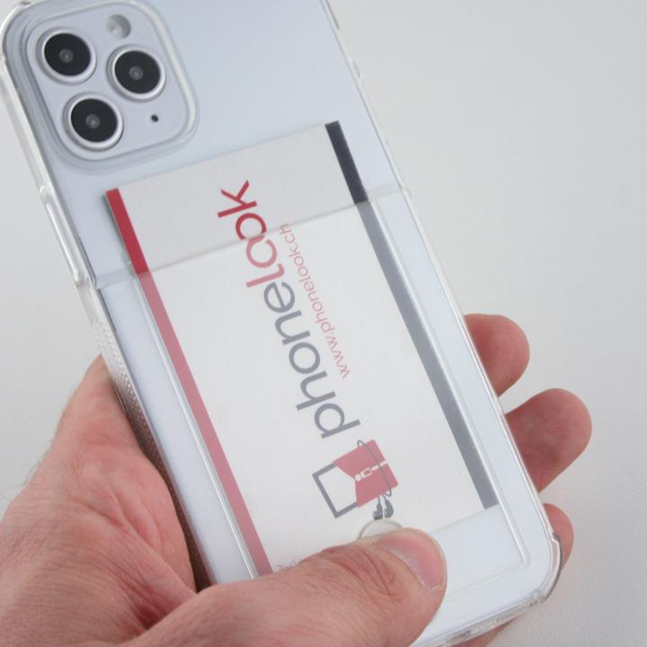Actual product image PhoneLook Coque Gel Bumper Porte-carte (Apple iPhone 12)