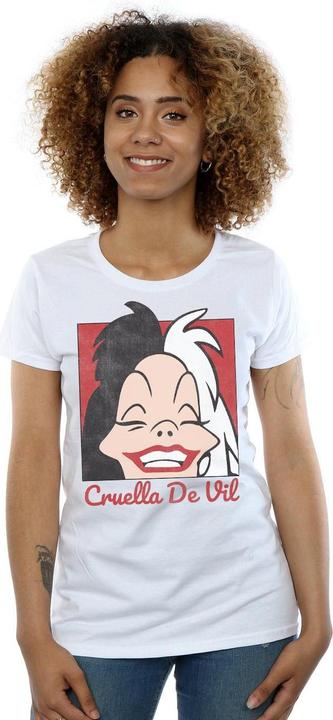 Produktbild Disney Cruella De Vil Cropped Head TShirt (L)
