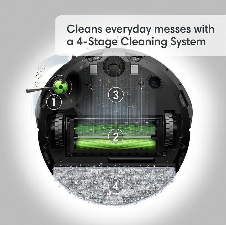 Produktbild iRobot Roomba Combo j5+ (Saugwischroboter)