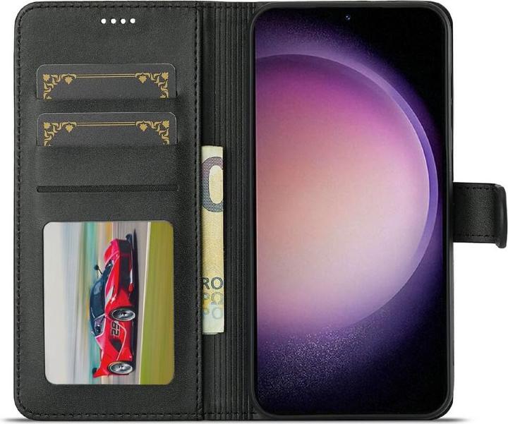 Actual product image LC.Imeeke Galaxy S25+ Plus - Leder Etui Hülle (Samsung Galaxy S25+)