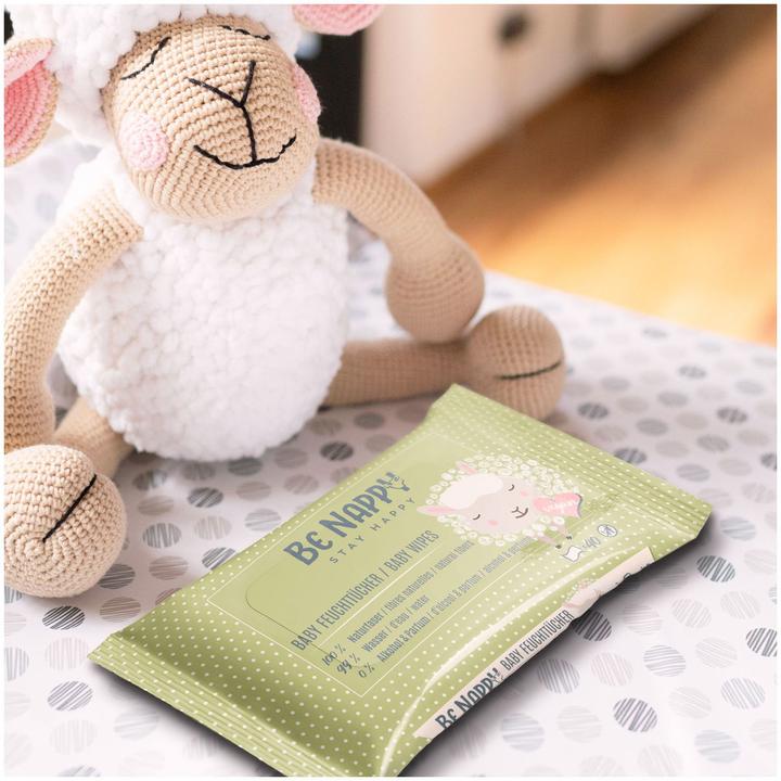Produktbild Be Nappy Feuchttücher (480 Stück)