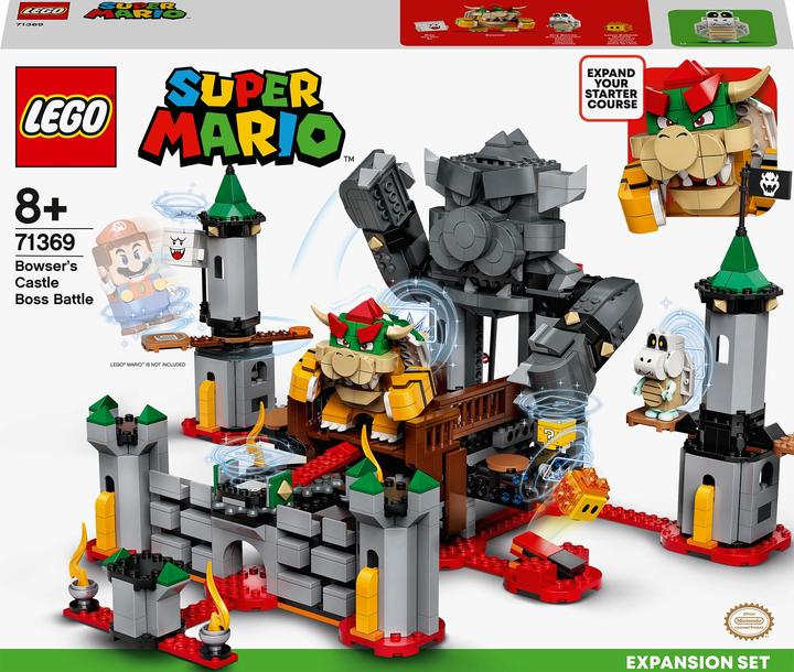 Image du produit LEGO Ensemble d'extension de la forteresse de Bowsers (71369, LEGO Super Mario)