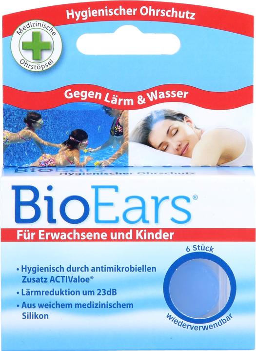 Produktbild Cirrus Healthcare BioEars Antimikrobielle Silikon-Ohrstöpsel, 5 St. Ohrstöpsel