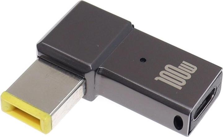 Image du produit PowerGuard Adaptateur de chargeur USB-C vers Lenovo Square Notebook Charger (10.5 x 4.2mm) (100 W)