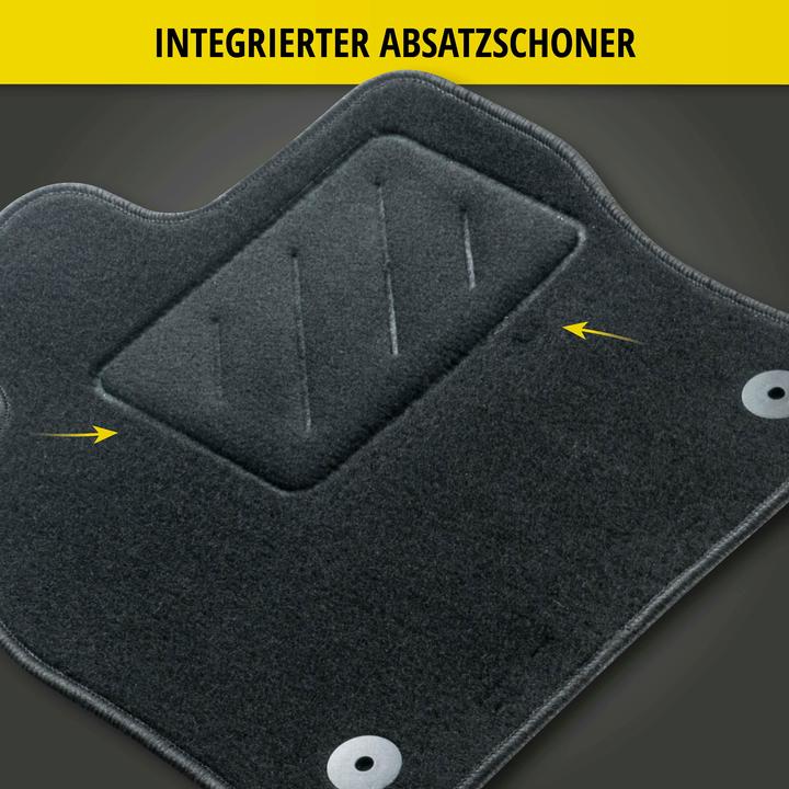 Produktbild Walser Fumatten für Fiat Fiorino 01/2007-Heute (2 Vordermatten + 2 Rückmatten)