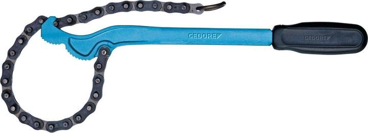 Actual product image Gedore 120000 Chain Pipe Wrench Boss 3/8-4" (17-114 mm) (355 mm)