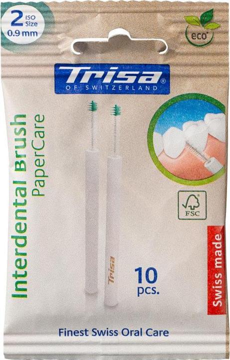 Produktbild Trisa Interdental Brus PaperCar ISO 2 10 (10 x, 0.90 mm)
