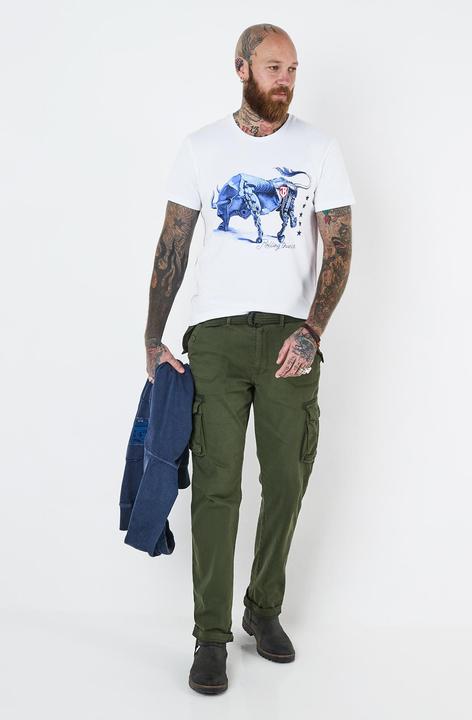 Produktbild Joe Browns Hand-Drawn Bull Graphic T-Shirt (XXL)