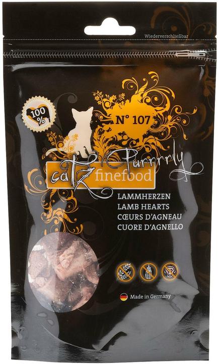 Actual product image Catz Finefood Purrrrly No.107 Lamb (Adult, 1 pcs., 35 g)