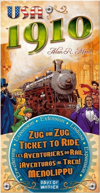 Immagine prodotto Asmodée Biglietto To Ride Usa 1910 (Francese, Tedesco, Inglese)