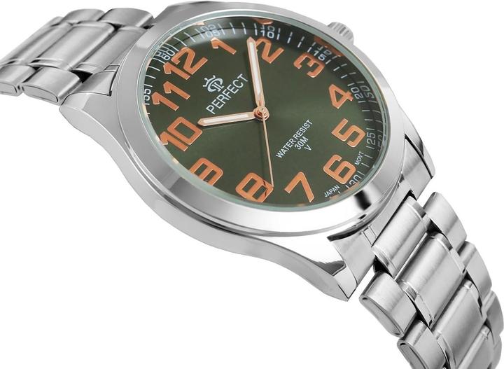 Actual product image PERFECT men's watch P012-06 (42 mm)