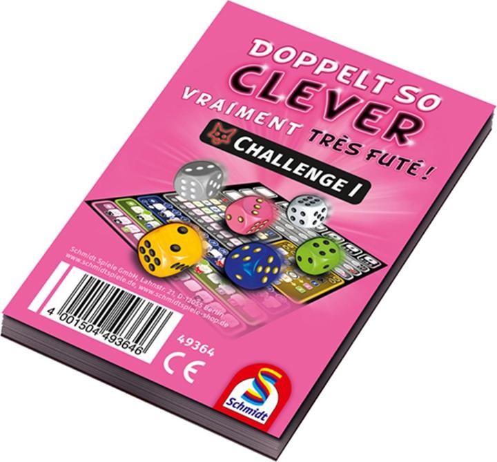 Produktbild Schmidt Spiele Doppelt so clever – Challenge I (Deutsch)