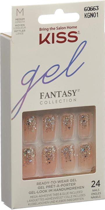 Immagine prodotto KISS Gel Fantasy Nails - Fanciful (Unghie artificiali, Fancioso)