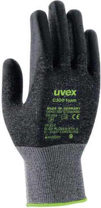 Actual product image Uvex Safety Cut protection glove C300 foam (11)
