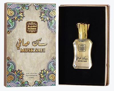 Actual product image Naseem Musk Safi Perfume Oil 12ml - Premium Eau De Parfum for Men & Women (Eau de parfum, 12 ml)