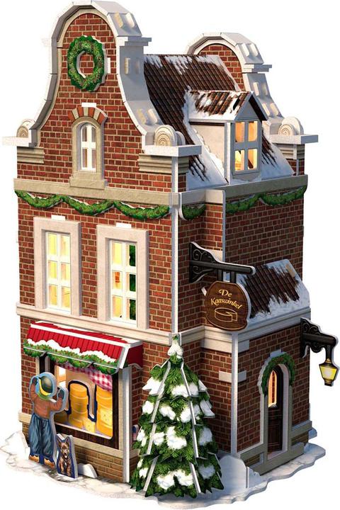 Produktbild Cubicfun Kubisches lustiges 3D-Puzzle-Käsegeschäft mit LED-Beleuchtung