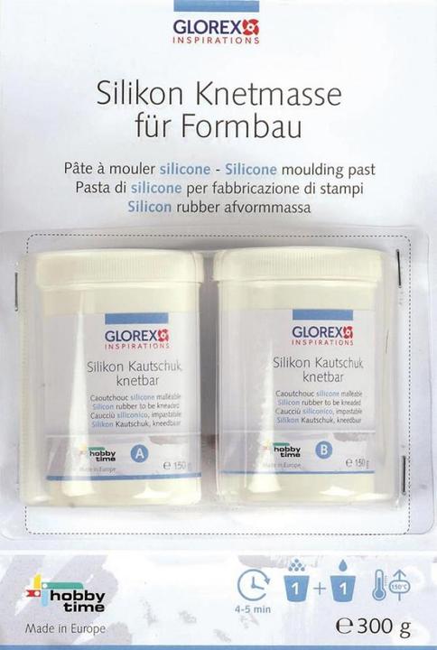 Immagine prodotto hobbytime Stucco di silicone 300g 2 componenti 2x150g