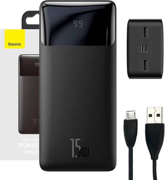 Produktbild Baseus Bipow (30000 mAh, 15 W, 111 Wh)