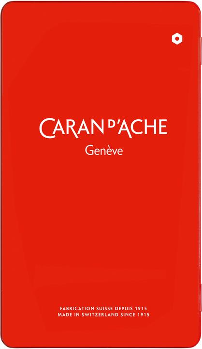 Actual product image Caran d'Ache Fibralo Brush Metallschachtel (Multicoloured, 10 x)