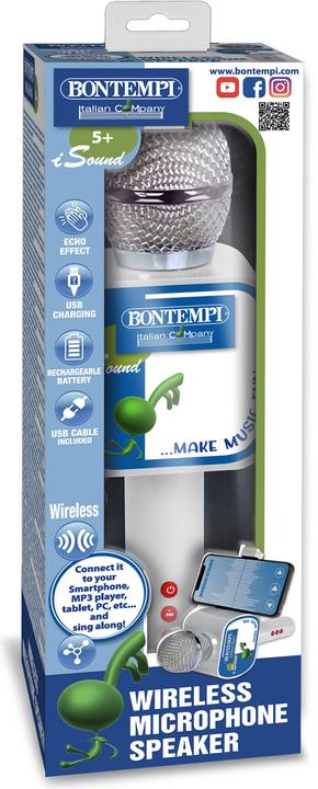 Actual product image Bontempi Microphone wireless with speaker