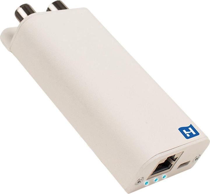 Hirschmann INCA 1G white + USB SET Gigabit internet over coax adapter set inclusing USB power supply (RJ45 (1x))