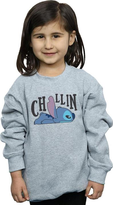 Produktbild Disney Lilo And Stitch Chillin Sweatshirt Mädchen (140, 146)