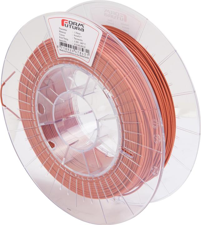 Image du produit Formfutura StoneFil - Terracotta (terre cuite) (1.75mm - 500 gram) - 500 g (PLA, 1.75 mm, 500 g, Orange, Rouge)