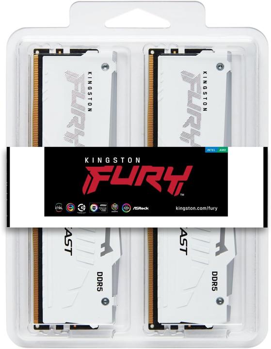 Actual product image Kingston 64GB DDR5 6000MT/S CL30 DIMM (2 x 32GB, 0.01 MHz, DDR5 RAM, DIMM)